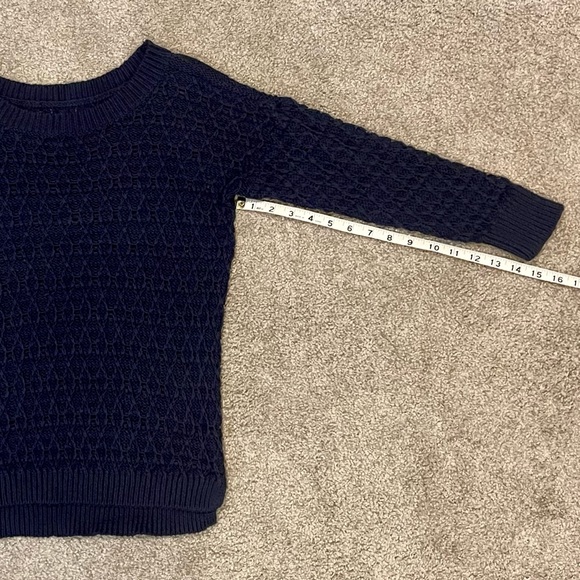 NWOT. LOFT Pullover Sweater. Navy Blue. Size Small. - Picture 7 of 9